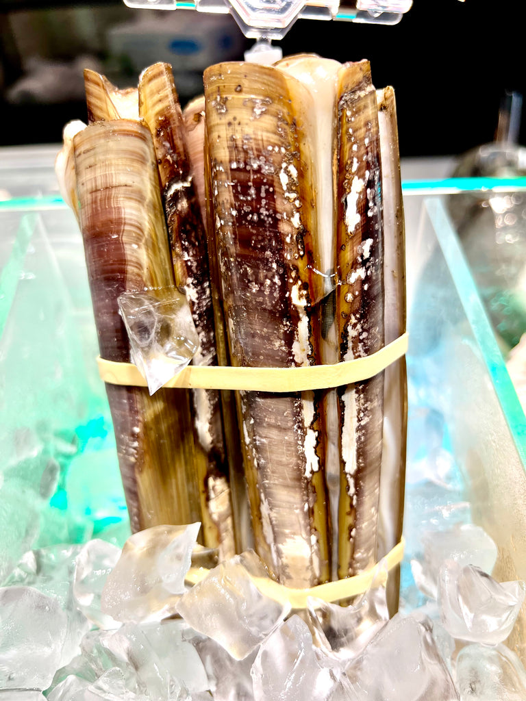 蘇格蘭蟶子刺身 (Scottish Razer Clams Sashimi)