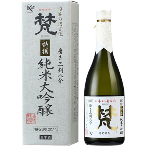 梵特選純米大吟釀 300ml Born Tokusen Junmai Daiginjo 300m