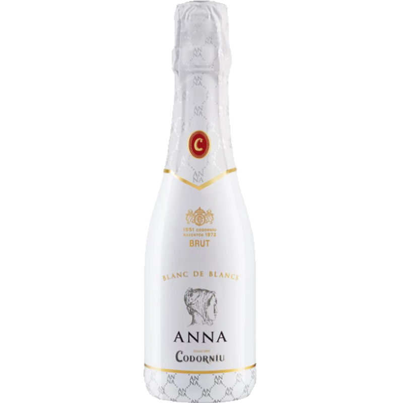 西班牙安娜卡華白中白汽酒 200毫升 (Anna Cava Blanc de Blancs Brut Reserva Catalonia 200ml)